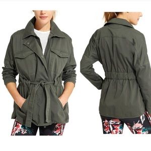 NWT army green Athleta Derek Lam utility jacket